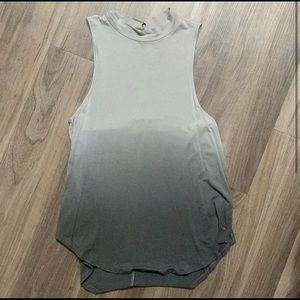 American Eagle Grey Ombré Soft&SexyHighNeckTank🦄